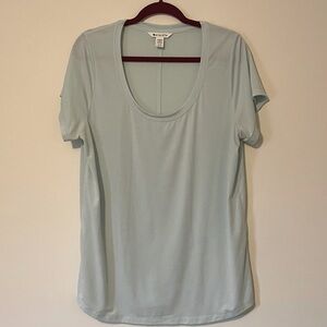 Athleta scoop neck tee size L tall